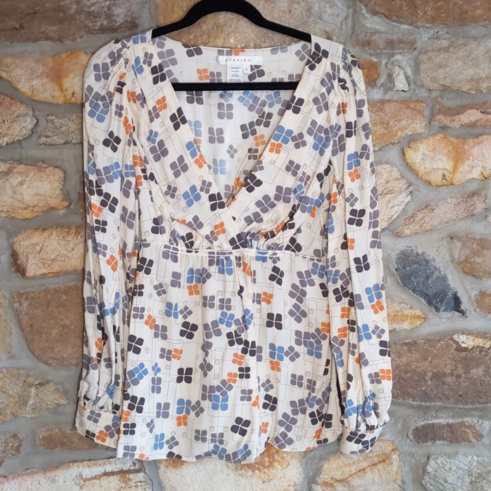 Studio M 100% Silk blouse